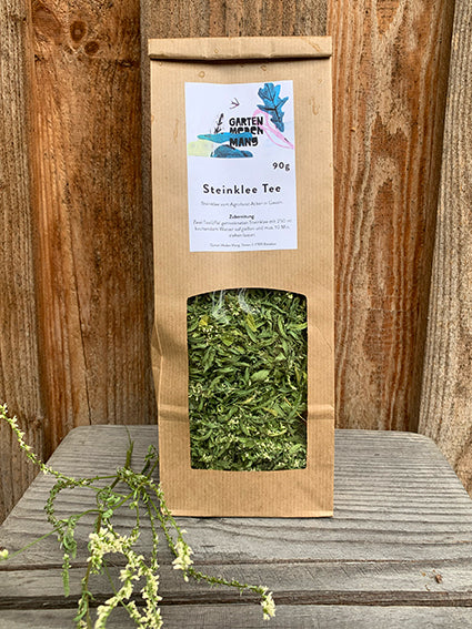 Steinklee-Tee, 3 Stück a 90 g / Garten Meden Mang Gessin