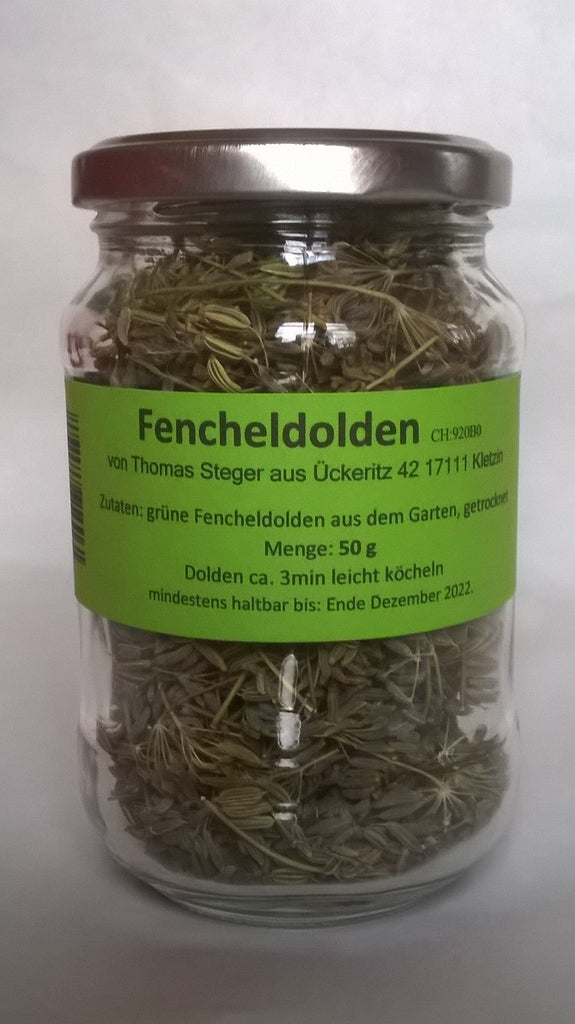 Fenchelsamendolden 50g 2Gläser