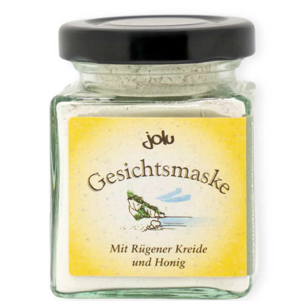 Gesichtsmaske Rügener Kreide & Honig, 80 g, 1 Glas