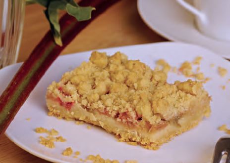 Rhabarber-Streusel -vegan bis 24.06.