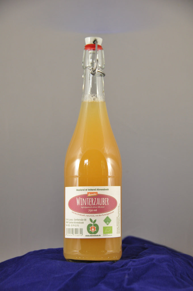 Apfelsaft mit Gewürzen, Winterzauber, 4x0,75L