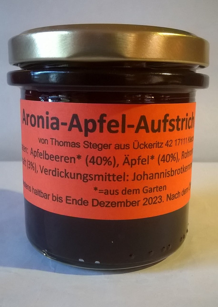 Aronia Apfel Aufstrich 170g 3Gläser