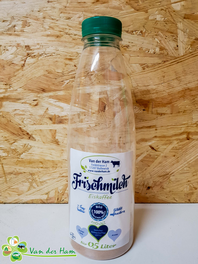 Eiskaffeepulver Flasche für 0,5 Liter Frischmilch