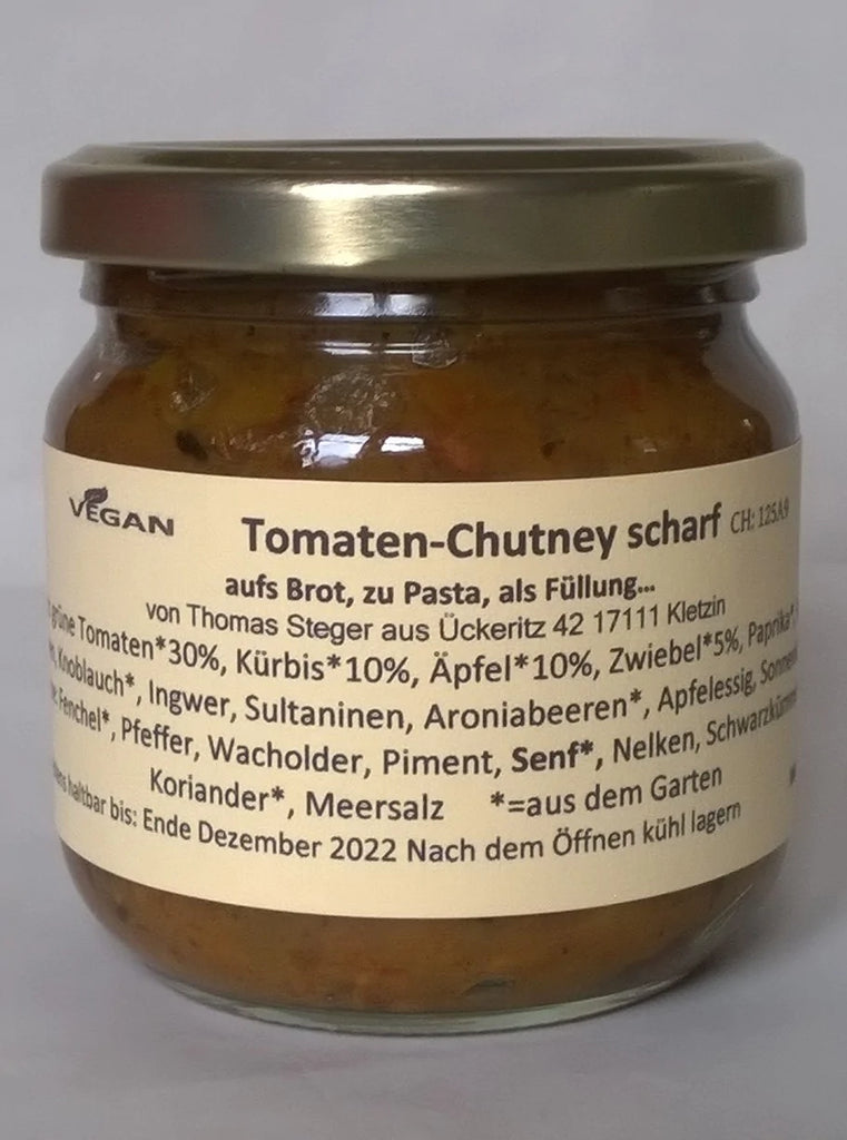 Tomatenchutney scharf 220g